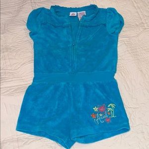 Beach one piece coverup